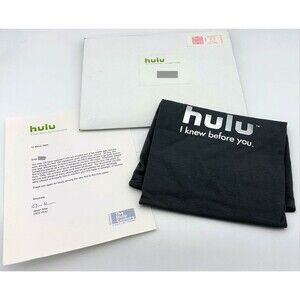 Hulu Century Club Shirt 1 of 100 | Rare Streaming Collectible + Original Letter
